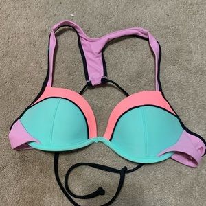 Push up triangle bikini top size small